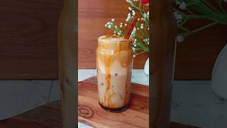 Caramel Sauce Whipped Coffee #shorts #youtubeshorts #coffee #icedcoffee #homecafe