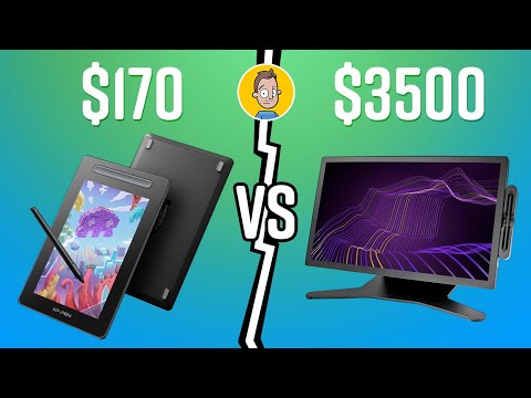 The Cheapest Drawing Tablet VS the Most Expensive