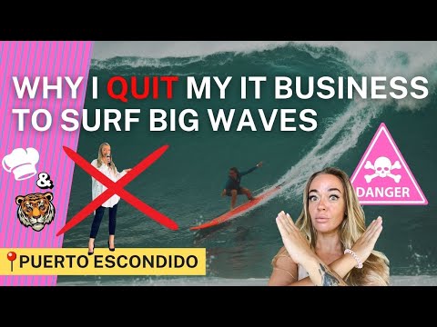 Ask yourself THIS question if you're not happy | Why I quit my business to surf big waves