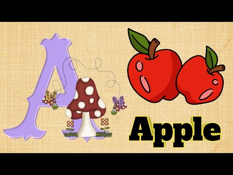 Nursery Rhymes For Toddlers | ABCD | A For Apple Nursery rhymes For Kids #atozabcd #abc #atoz #abcd