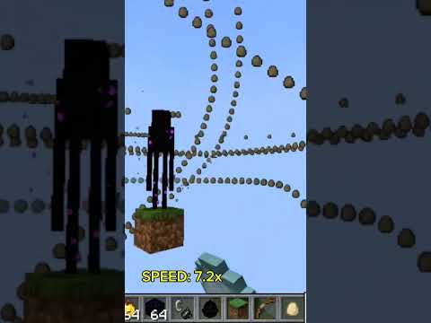 IS IT POSSIBLE TO HIT AN ENDERMAN WITH A PROJECTILE? PT1