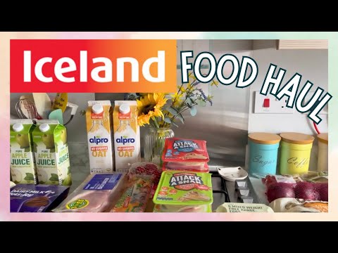 ICELAND FOOD HAUL | GROCERY HAUL UK