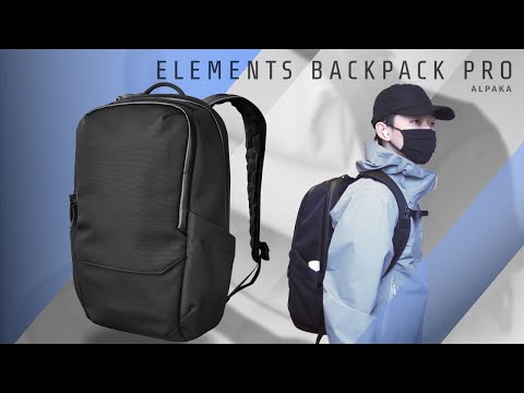 ALPAKA ELEMENTS BACKPACK PRO / Clean and Sleek Smart Backpack - BPG_204