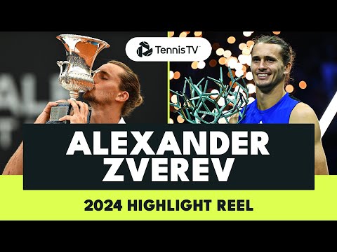 Alexander Zverev's Extraordinary 2024 Season 🔥 | 2024 Highlights