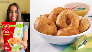 MTR Instant Medu Vada Mix Review 😋 | Medu Vada Recipe in 2 min 😍😍