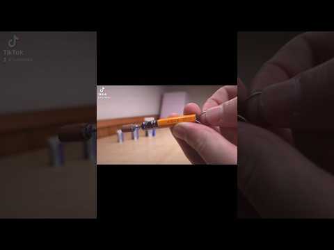 「ミニ消しゴム鉄砲」の作り方 How to make a "mini eraser gun" #shrots