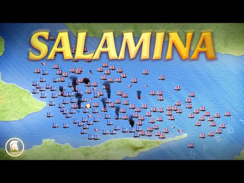 La Batalla de Salamina 480 AC ⚔️ El fin de la invasión persa de Grecia