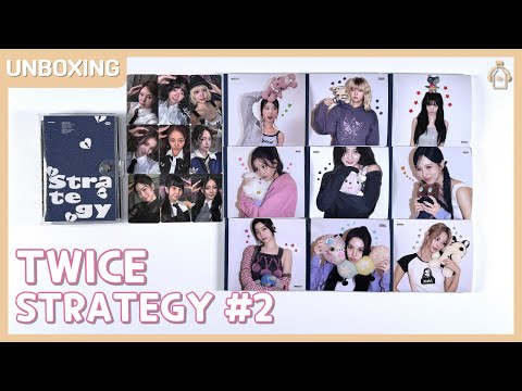 TWICE 'STRATEGY' Digipack & Diary Versions + Pop-up Lucky Draw @JYP SHOP #Unboxing (07/12/2024)