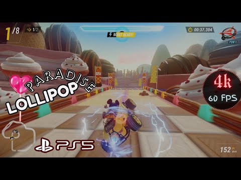 🎮[PS5] Disney Speedstorm:🚘Race in 4K Ultra HD on PlayStation 5 | Part 20 | 60fps | Lollipop Paradise