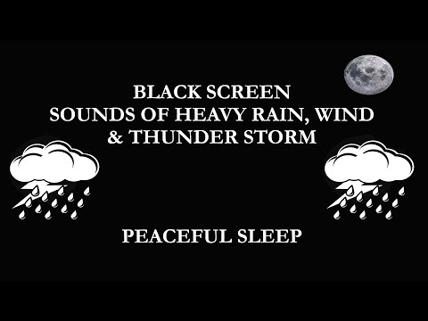 NATURE'S WAY - by TKING N MINISTRIES - Thunder Storm - Black Screen - (TKING)