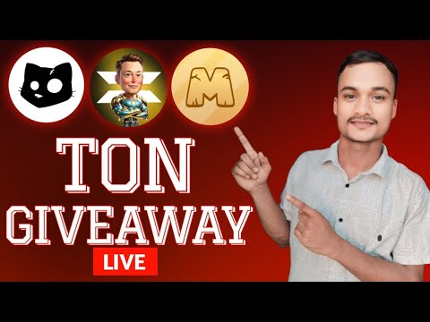 Live ton giveaway | Tap coin today update | Cats withdrawal process 🤑