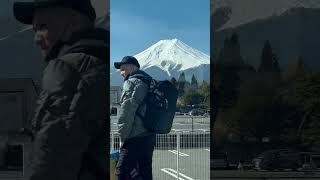 Mt.Fuji from Fuji excursion train #japantrip #tokyo2023 #fuji