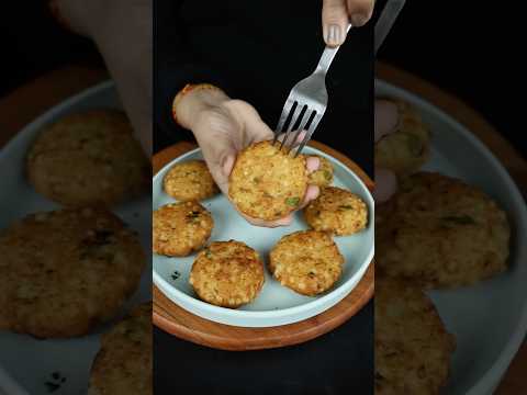 Sabudana Vada: Navratri special fast recipe 😋 #sabudanavada #asmr #recipe