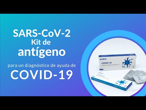 Video de operación del kit de antígenos Goldsite COVID-19 serie SARS-CoV-2