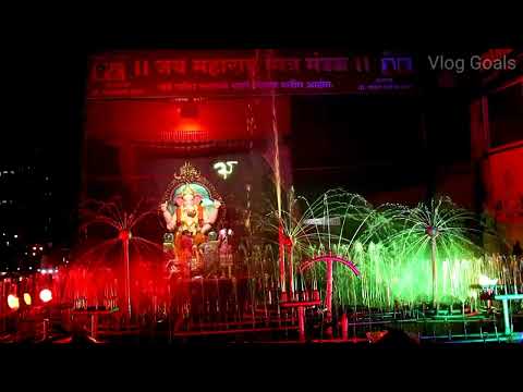 Musical Fountain & Laser Show in Ganpati Fastival | VlogGoals