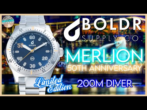 Super Rare! | BOLDR Merlion 50th Anniversary Limited Edition(Only 100 Made!) Unbox & Review