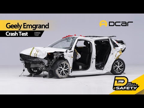 Geely Emgrand Crash Safety Test 吉利帝豪 碰撞安全测试