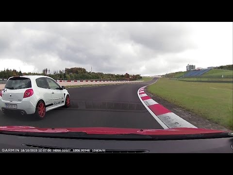 Touristenfahrten Nordschleife Clio RS - 18.10.2015 - Lap4 - VLN Variante