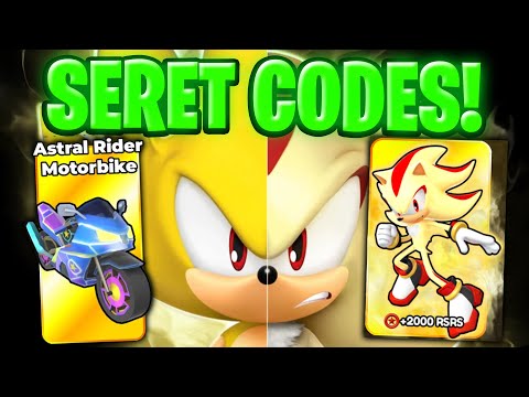 Sonic Speed Simulator XMAS CODES!