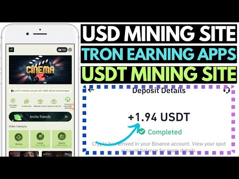 USDT Mining Website in 2024 | TRON Earning Apps | Earn USDT Free | USDT Mining Website 2024