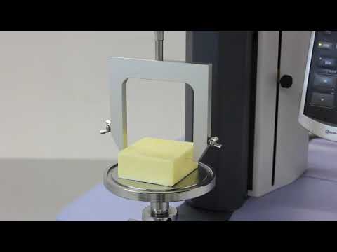 Evaluation of Butter by Shear Test   Firmness