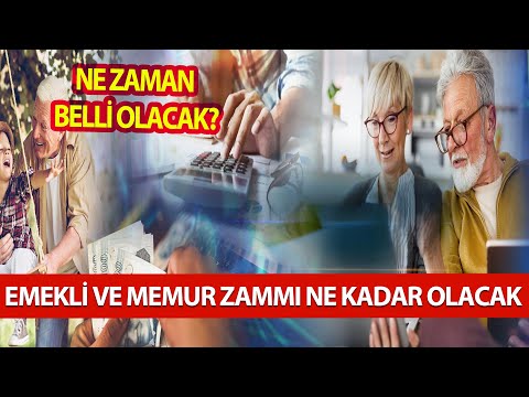 Emekli Ve Memur Zammı Ne Kadar Olacak ?