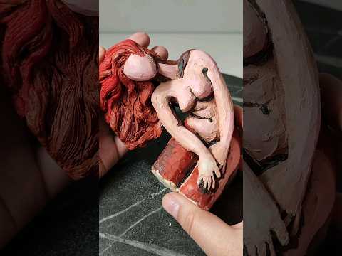 😲OMG😲 wooow Sculpture#artprocess #tiktok #sculptor #amazing #subscribe #clayart #art#short