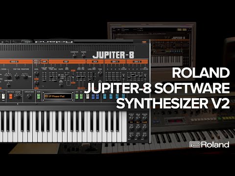 Roland JUPITER-8 Software Synthesizer v2 Overview