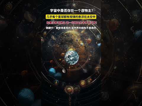 宇宙中是否存在一个造物主？几乎每个星球都有规律的悬浮在太空中，如果没有造物主 这一切就显的非常不正常！#科普一下 #地球 #宇宙