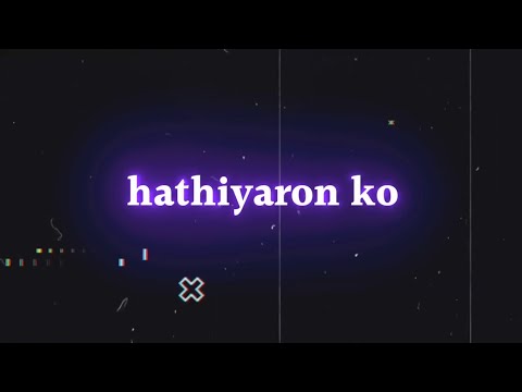 hath mein utha lenge hathiyaron ko 👿|| dosti shayari lyrical black screen, #viral #dosti #shyari