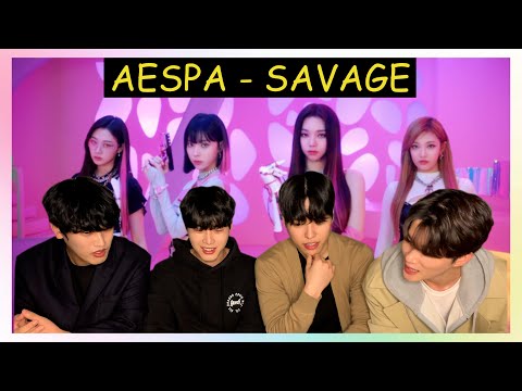 Koreans React To AESPA - SAVAGE