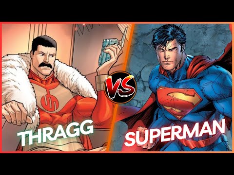 Thragg VS Superman - | Invincible VS DC | Battle Arena