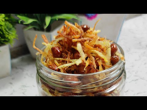 aloo laccha namkeen । vrat special recipe