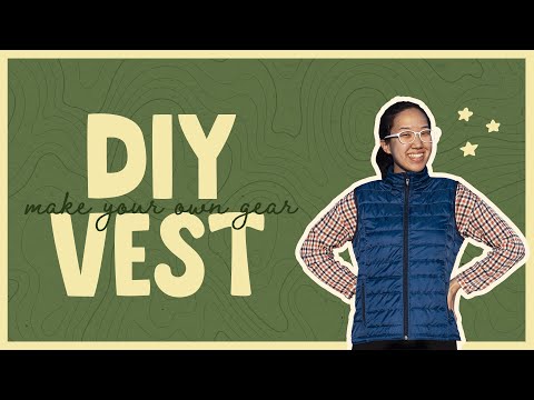 I Made An Insulated Puffy Vest | DIY