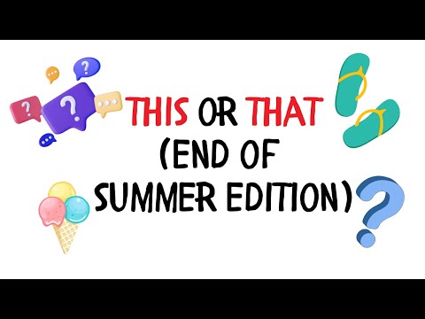 This or That Interactive Video Toddlers, Preschool (End of Summer Edition!) #interactivelearning