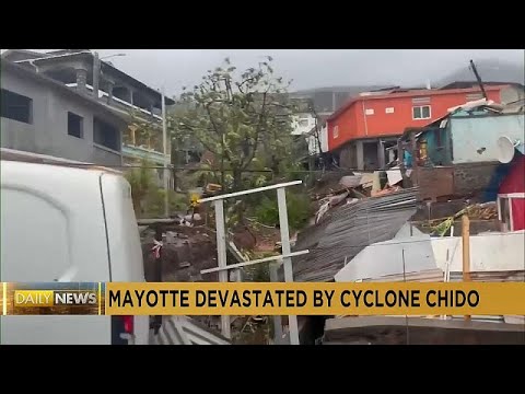 Cylcone Chido barrels though Mayotte, affects Madagascar and the Comoros