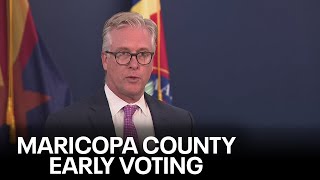 Maricopa County 2022 election news conference