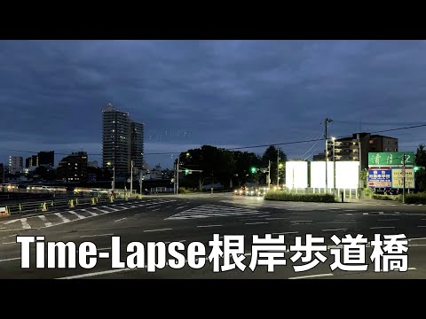 【タイムラプスTimeLapse】根岸歩道橋