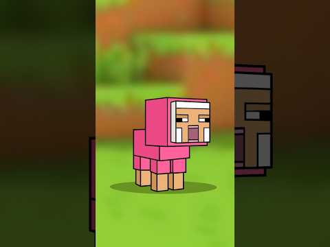 The Minecraft Movie Trailer but only Pink Sheep