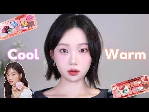 Short Hair Makeup🍑 (ft. eye Yujin Cosmetics ❓ [No Advertising] Clio New) #StudentMakeup