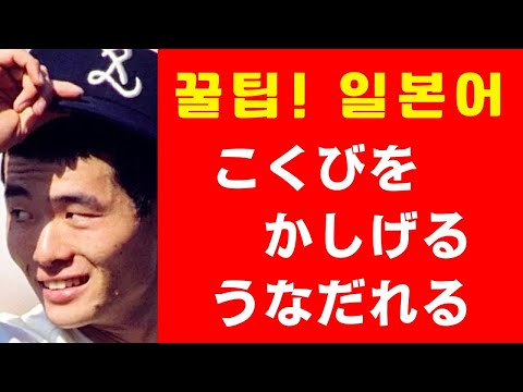 こくびをかしげる・うなだれる (꿀팁! 일본어 표현) 지금 일본 TV에서 방송되고 있는 두 가지 한국 드라마는?