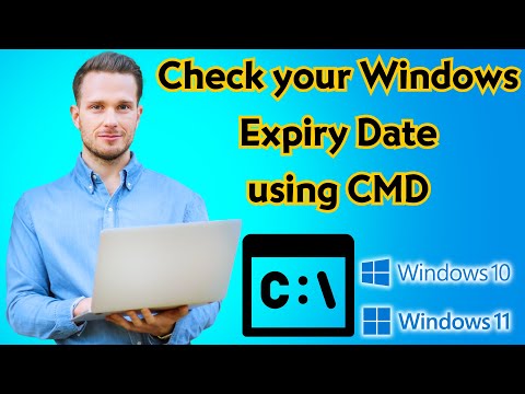 How to Check your Windows Expiry Date using CMD