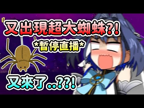 Kronii 直播中途又出現了超大蜘蛛?!【Ouro Kronii】【Hololive 中文】