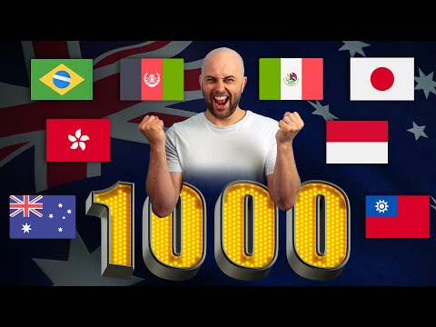 1000 Bloody Fair Dinkum True Blue Aussie English Episodes!