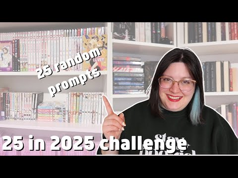 random book prompt drops for 2025 | 25 in 2025 announcement