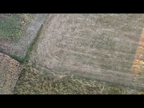 footage: field patterns from air perspective