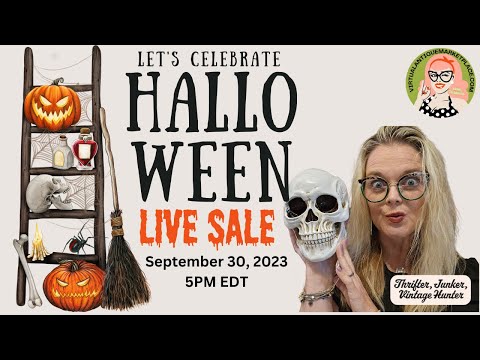 TJVH Vintage Halloween Live Sale! Virtual Antique Marketplace