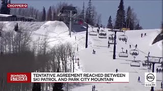 Park City ski patrollers, resort reach tentative settlement