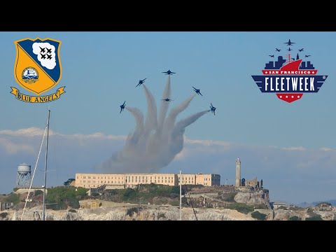 2024 U.S. Navy Blue Angels : San Francisco Fleet Week Airshow [FULL DEMO]