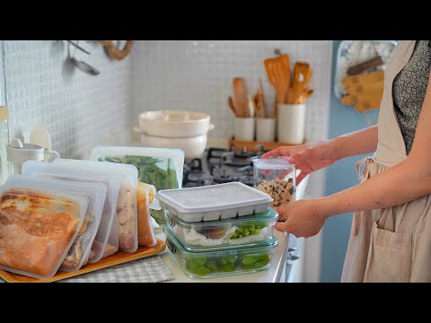 How to make a 5-day frozen meal! Delicious recipes that are popular in our home.